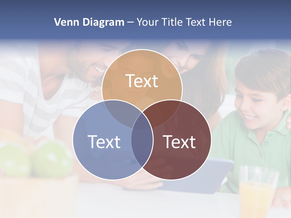 Tablet Computer Home Homey PowerPoint Template