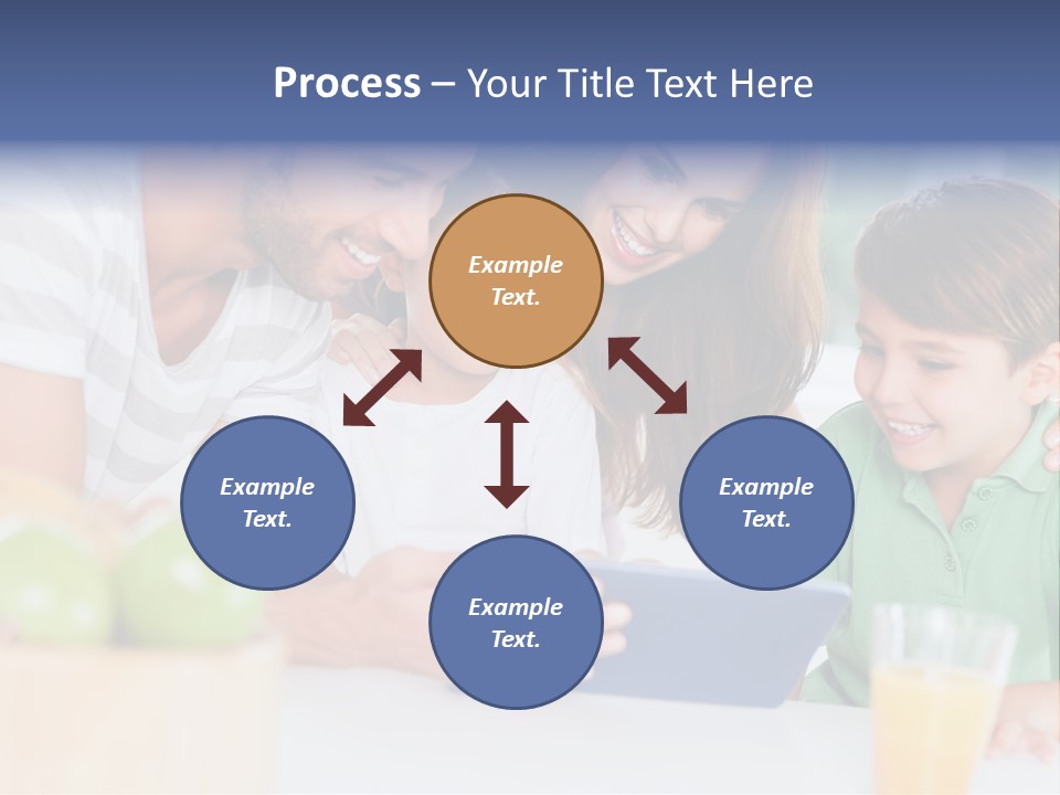 Tablet Computer Home Homey PowerPoint Template