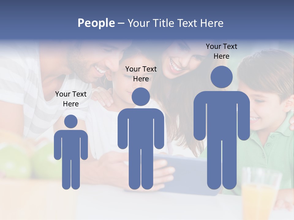 Tablet Computer Home Homey PowerPoint Template