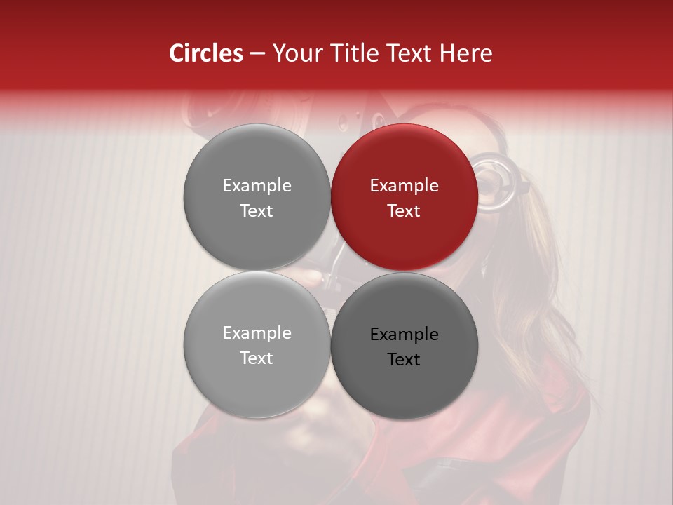 Ignorance Style Home Video Camera PowerPoint Template