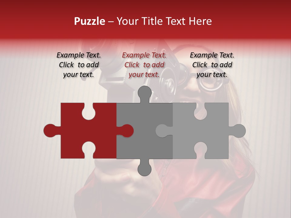 Ignorance Style Home Video Camera PowerPoint Template