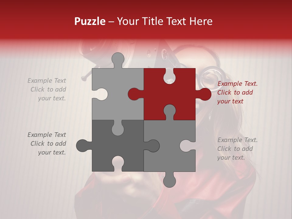 Ignorance Style Home Video Camera PowerPoint Template