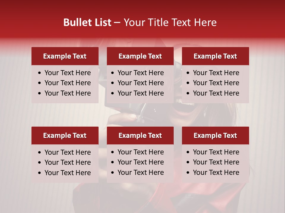 Ignorance Style Home Video Camera PowerPoint Template