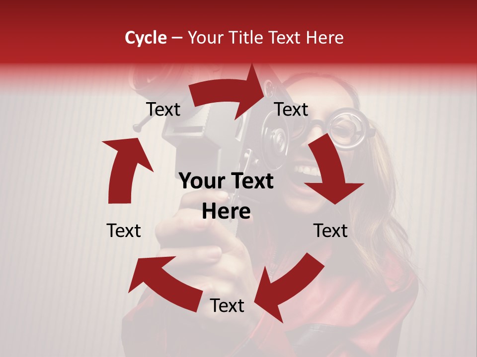 Ignorance Style Home Video Camera PowerPoint Template