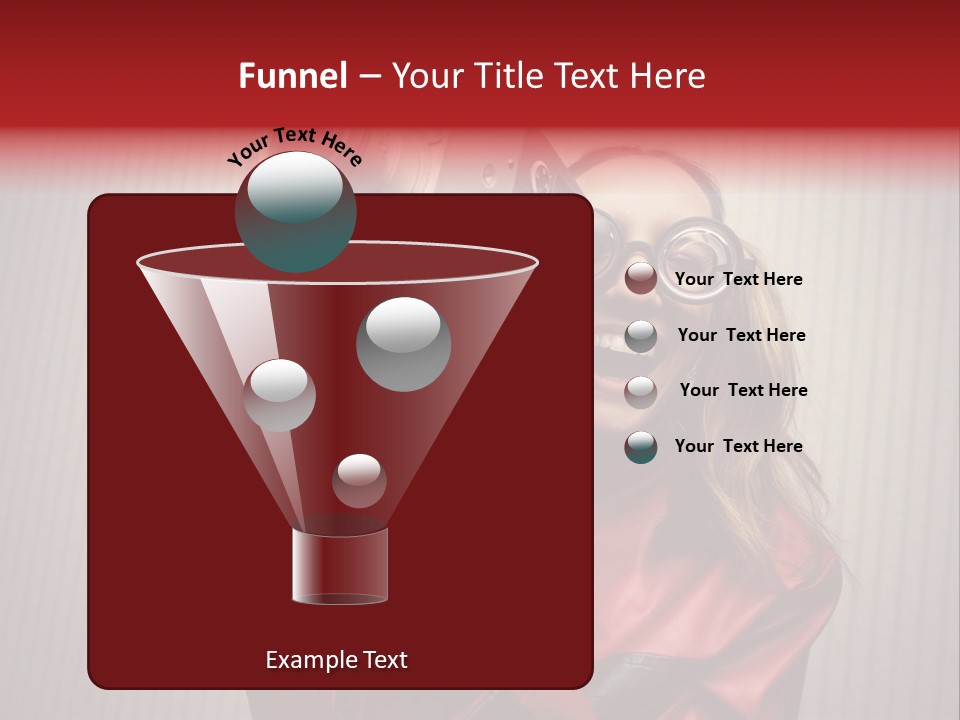 Ignorance Style Home Video Camera PowerPoint Template