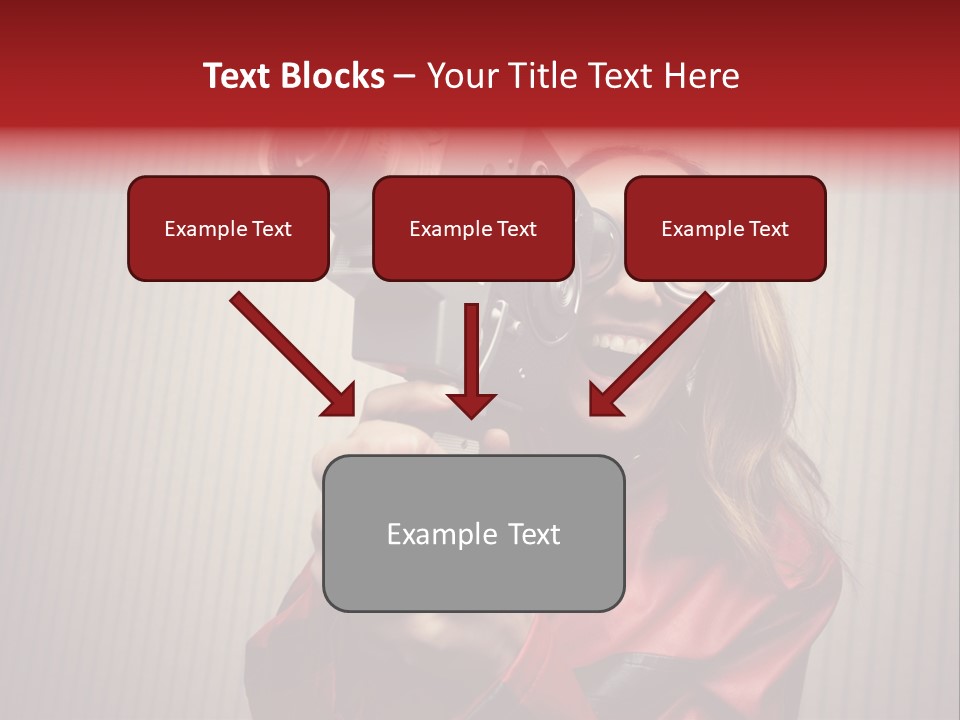 Ignorance Style Home Video Camera PowerPoint Template