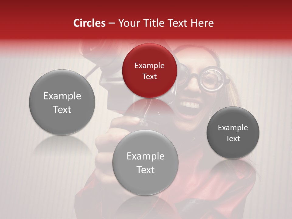 Ignorance Style Home Video Camera PowerPoint Template