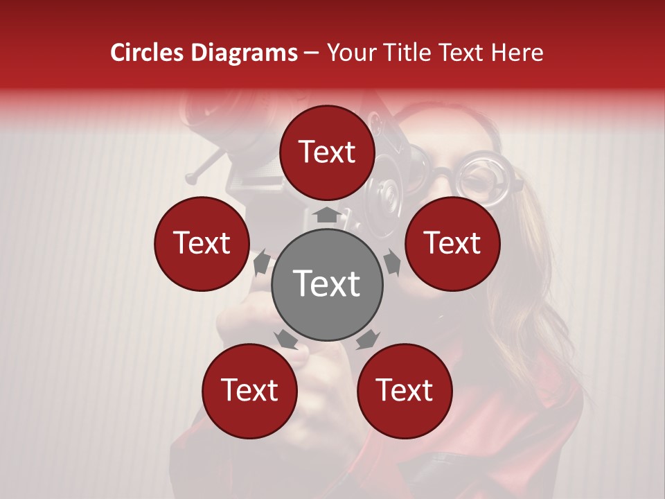 Ignorance Style Home Video Camera PowerPoint Template