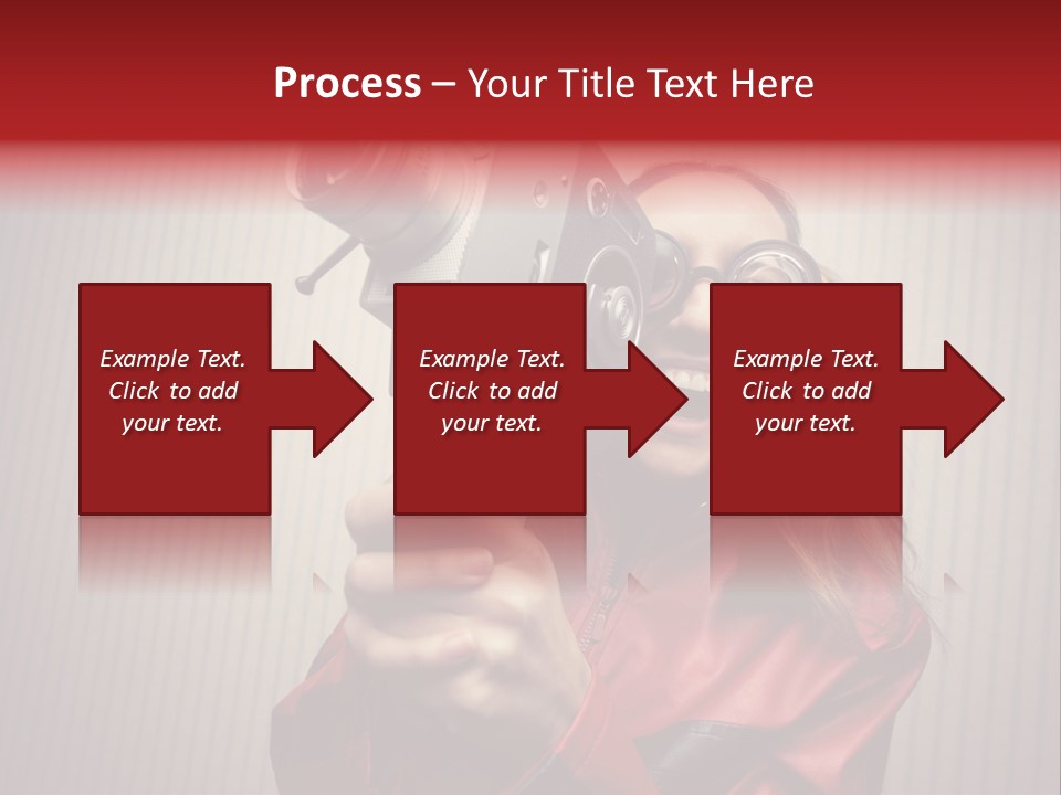 Ignorance Style Home Video Camera PowerPoint Template