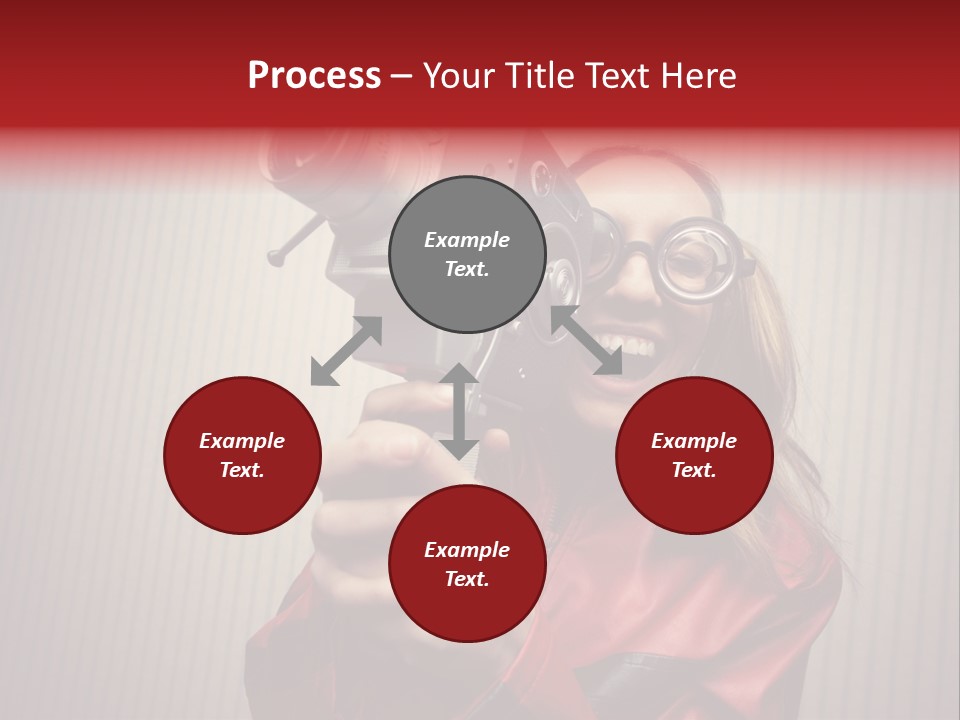 Ignorance Style Home Video Camera PowerPoint Template