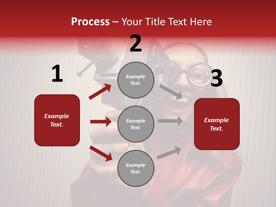 Ignorance Style Home Video Camera PowerPoint Template