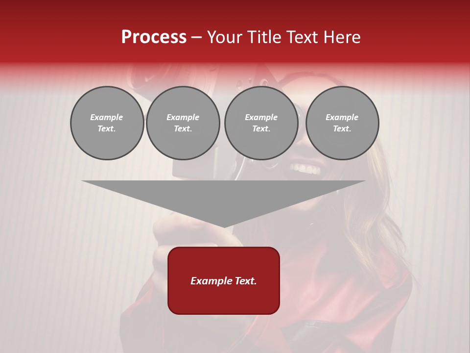 Ignorance Style Home Video Camera PowerPoint Template