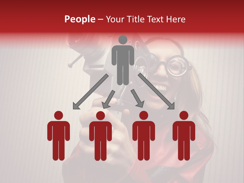 Ignorance Style Home Video Camera PowerPoint Template