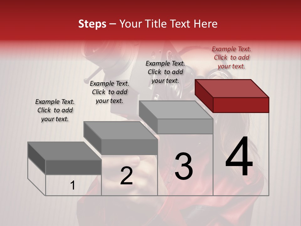 Ignorance Style Home Video Camera PowerPoint Template
