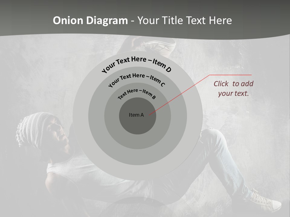 Strength Aerobics Dancer PowerPoint Template