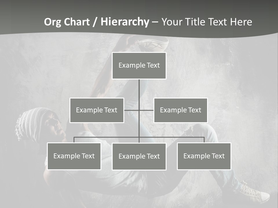 Strength Aerobics Dancer PowerPoint Template