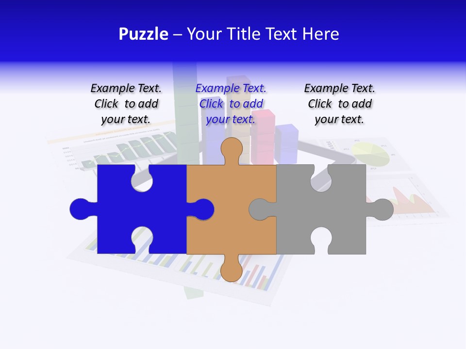 A Tablet With A Colorful Diagram On Top Of It PowerPoint Template