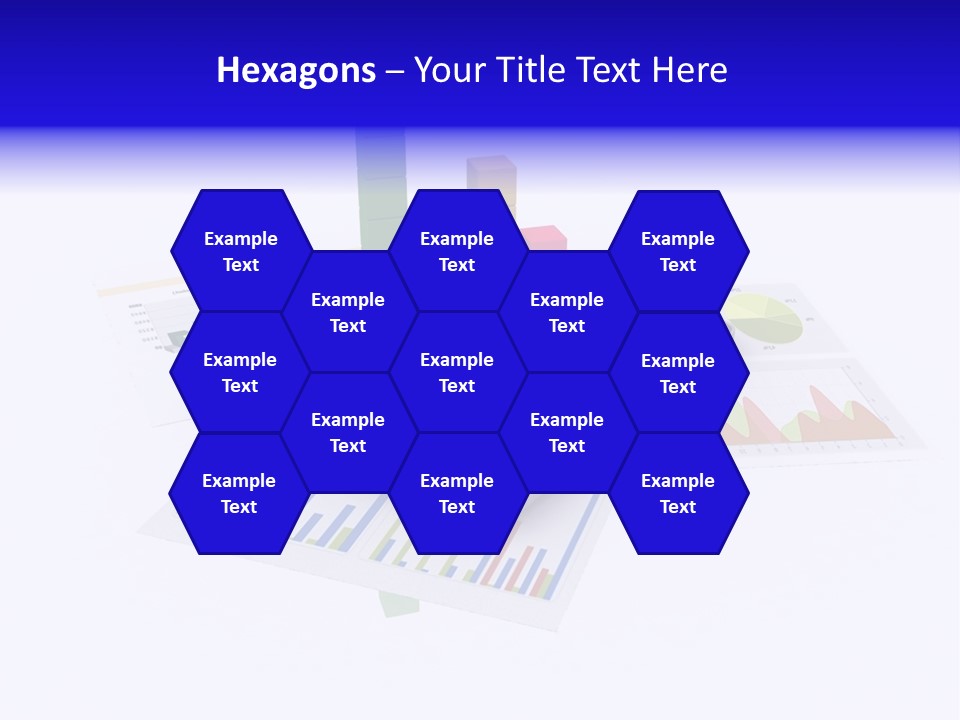 A Tablet With A Colorful Diagram On Top Of It PowerPoint Template