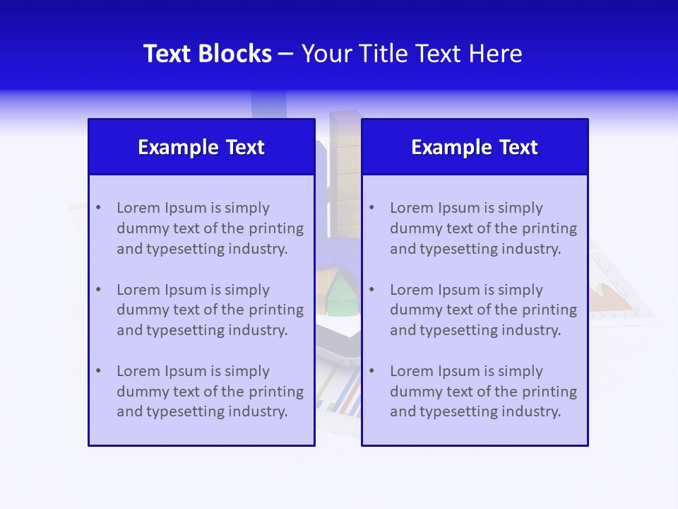 A Tablet With A Colorful Diagram On Top Of It PowerPoint Template