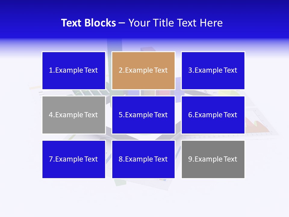 A Tablet With A Colorful Diagram On Top Of It PowerPoint Template