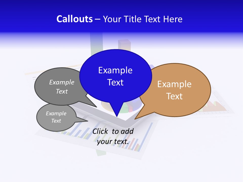 A Tablet With A Colorful Diagram On Top Of It PowerPoint Template