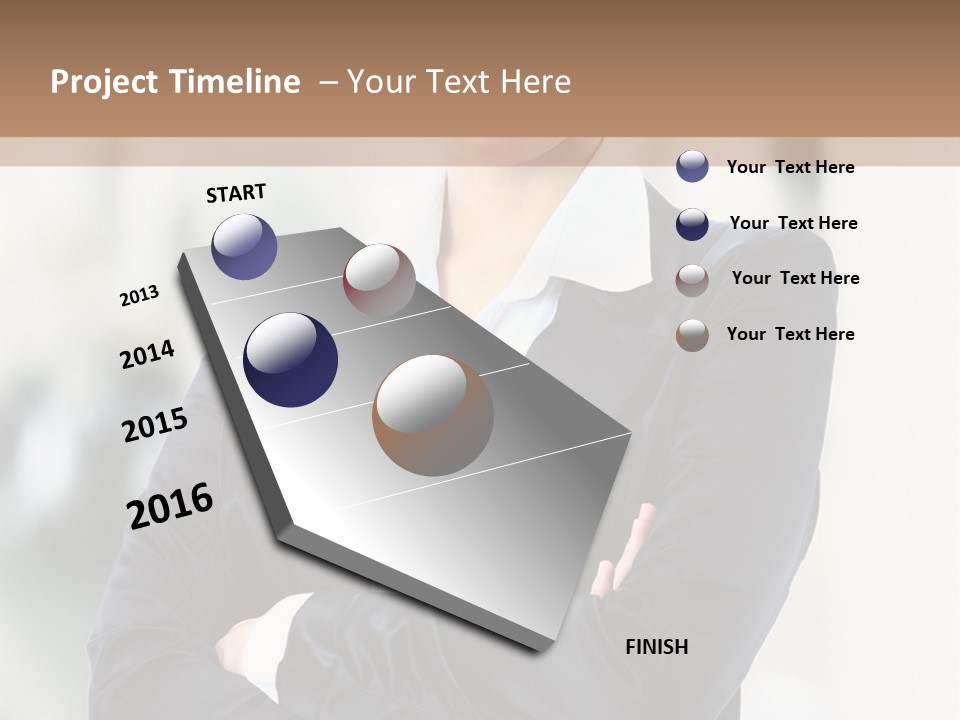 Light Worker Life PowerPoint Template