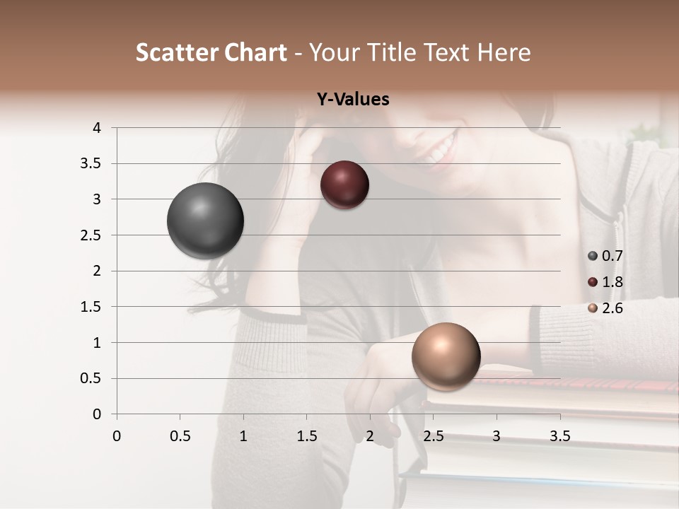 Sister Beautiful Jacket PowerPoint Template