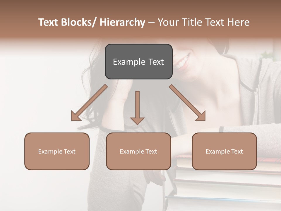 Sister Beautiful Jacket PowerPoint Template