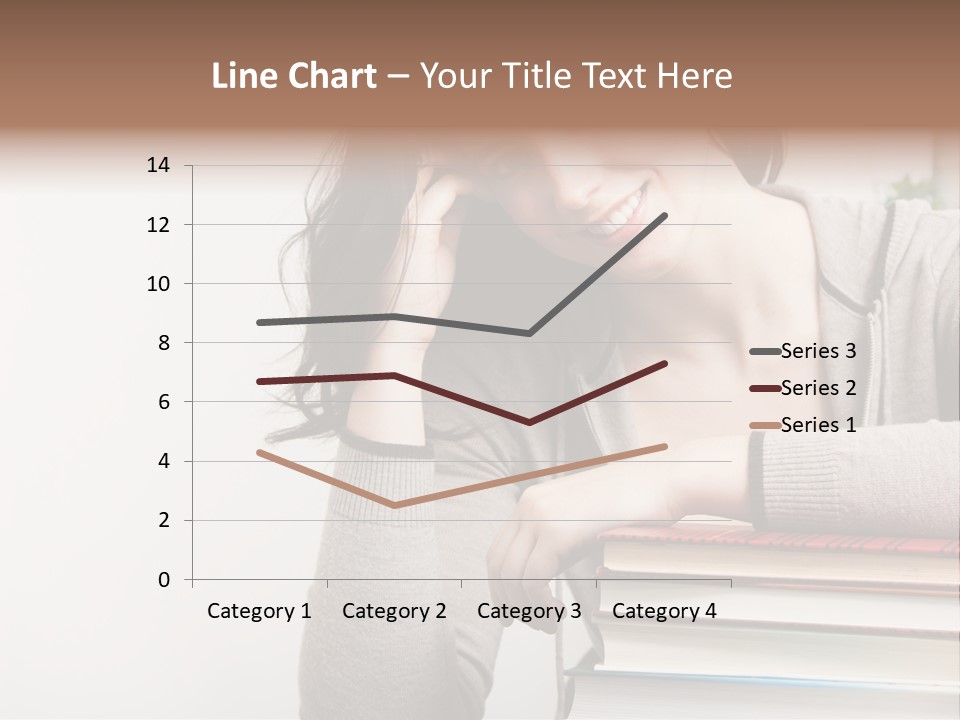 Sister Beautiful Jacket PowerPoint Template