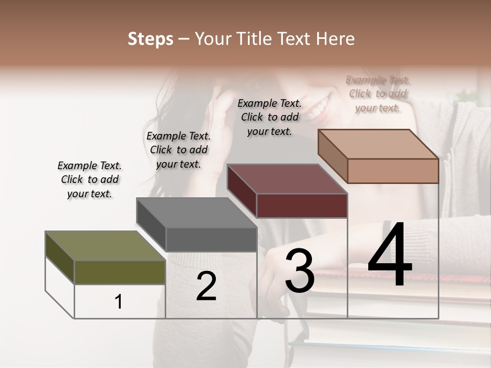 Sister Beautiful Jacket PowerPoint Template