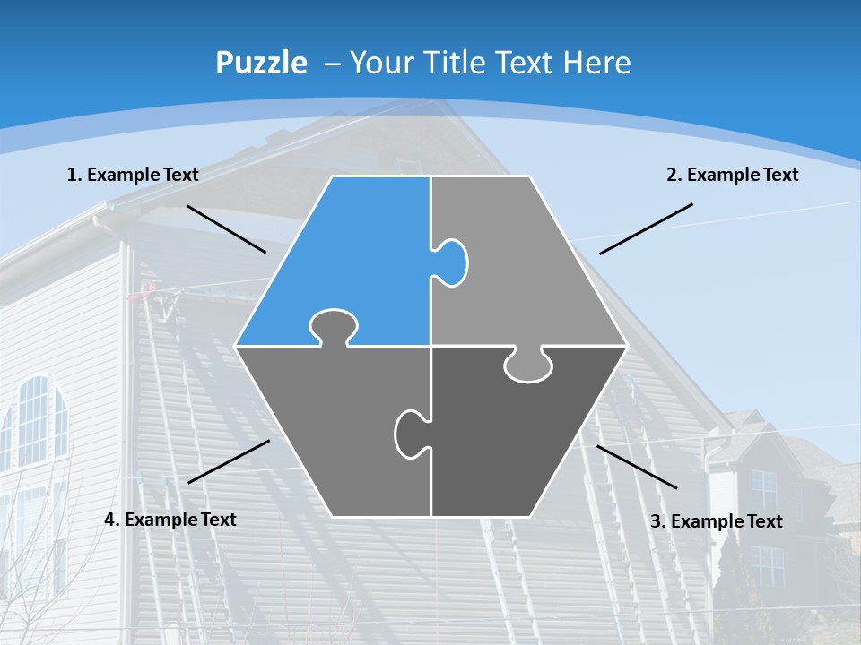 Construction Work Connect PowerPoint Template