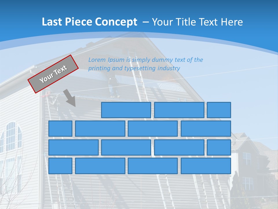 Construction Work Connect PowerPoint Template