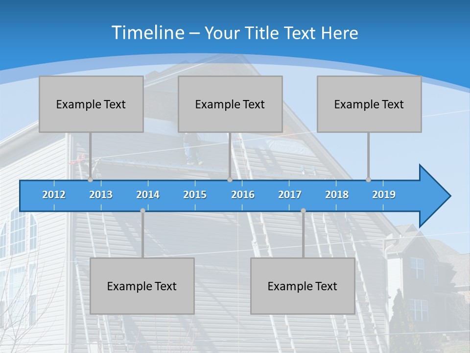 Construction Work Connect PowerPoint Template