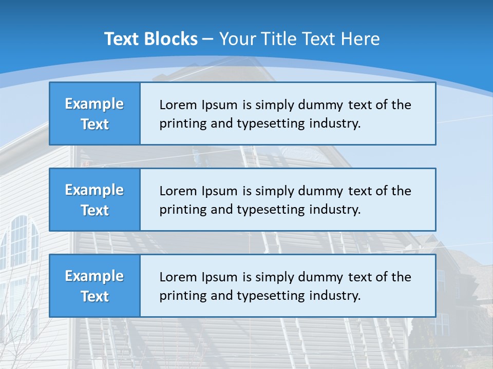 Construction Work Connect PowerPoint Template
