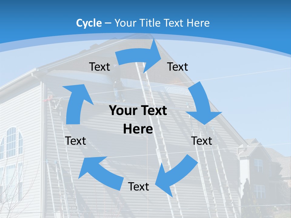Construction Work Connect PowerPoint Template