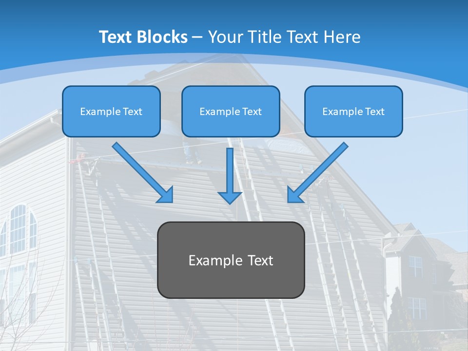 Construction Work Connect PowerPoint Template