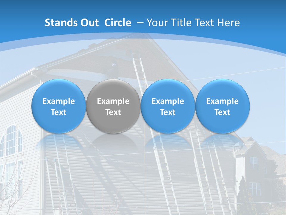 Construction Work Connect PowerPoint Template