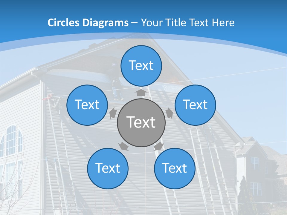 Construction Work Connect PowerPoint Template