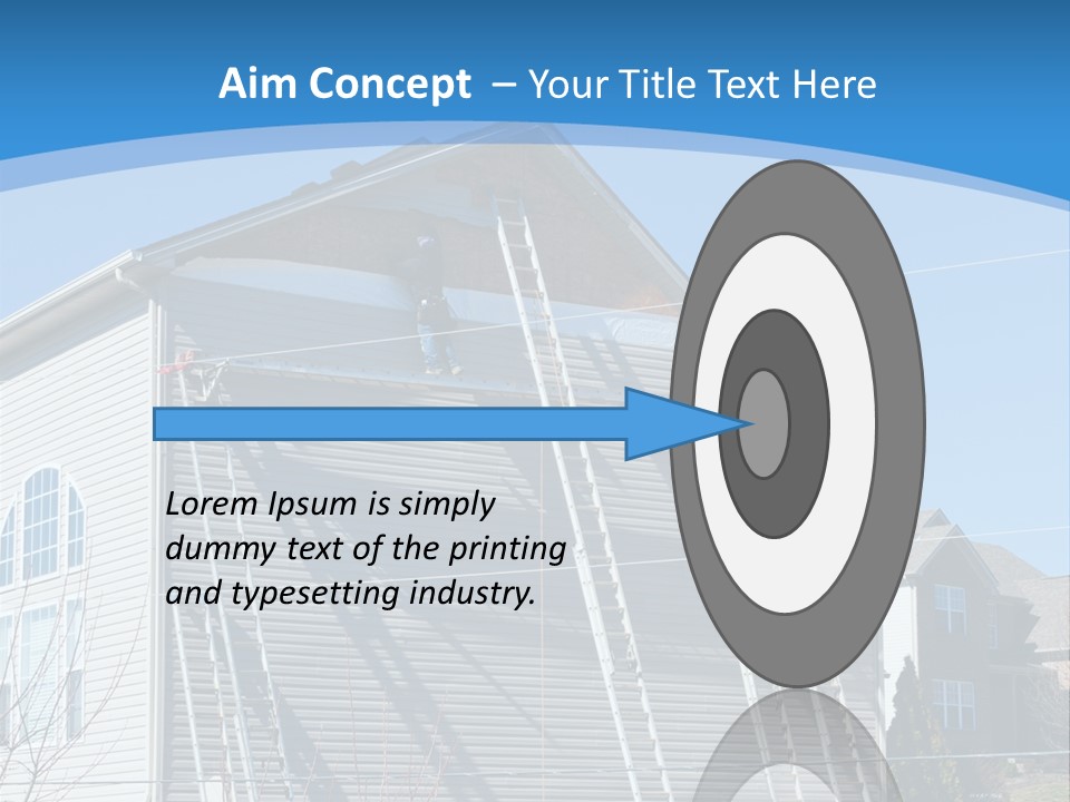 Construction Work Connect PowerPoint Template