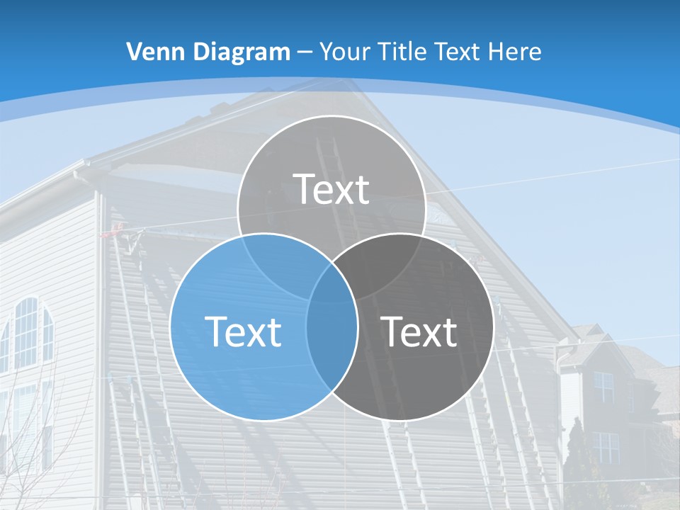 Construction Work Connect PowerPoint Template