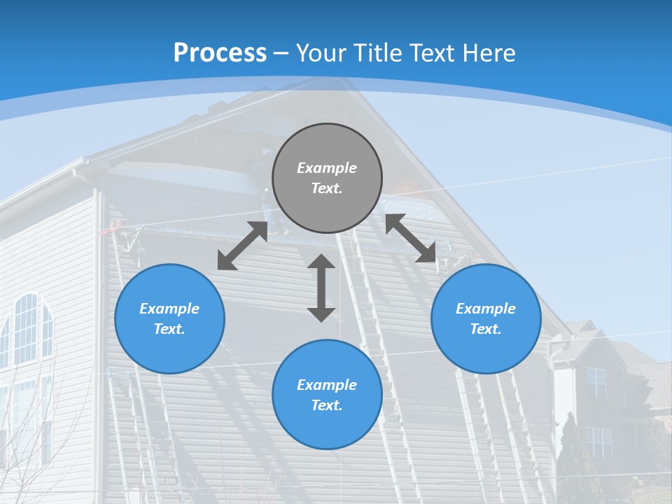 Construction Work Connect PowerPoint Template