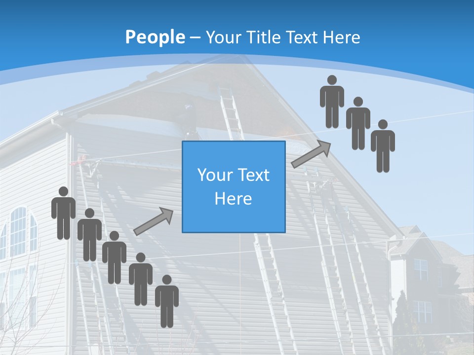 Construction Work Connect PowerPoint Template