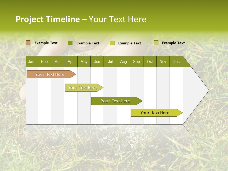 Maintenance Hand Seeding PowerPoint Template