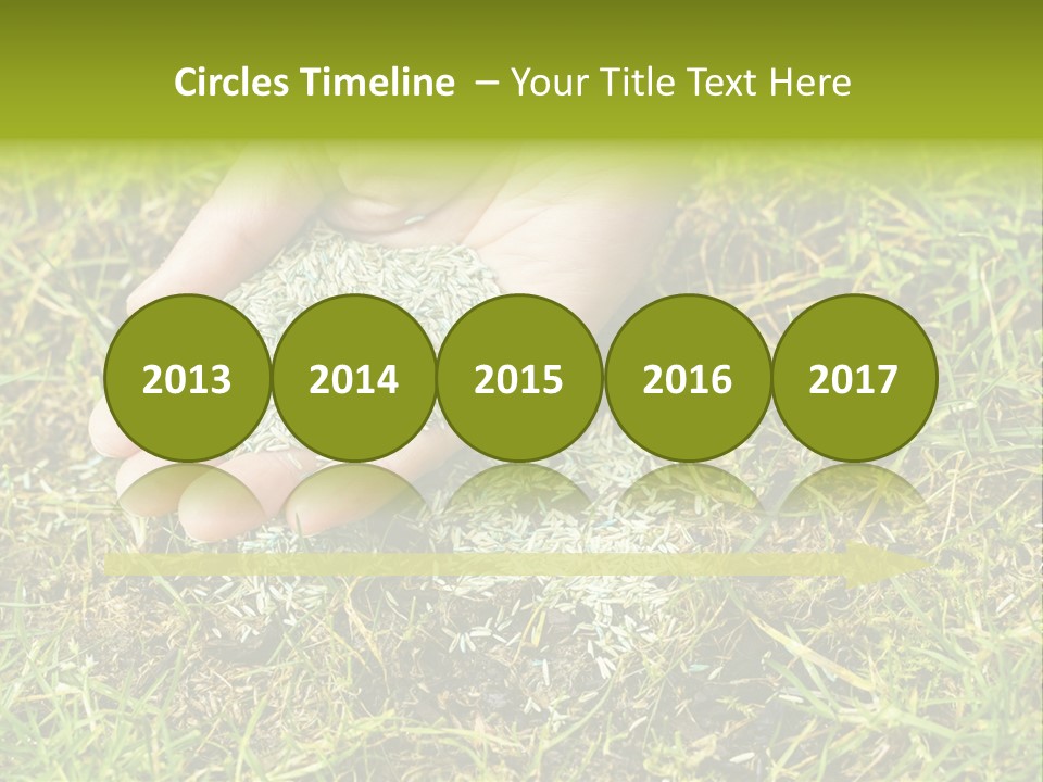 Maintenance Hand Seeding PowerPoint Template