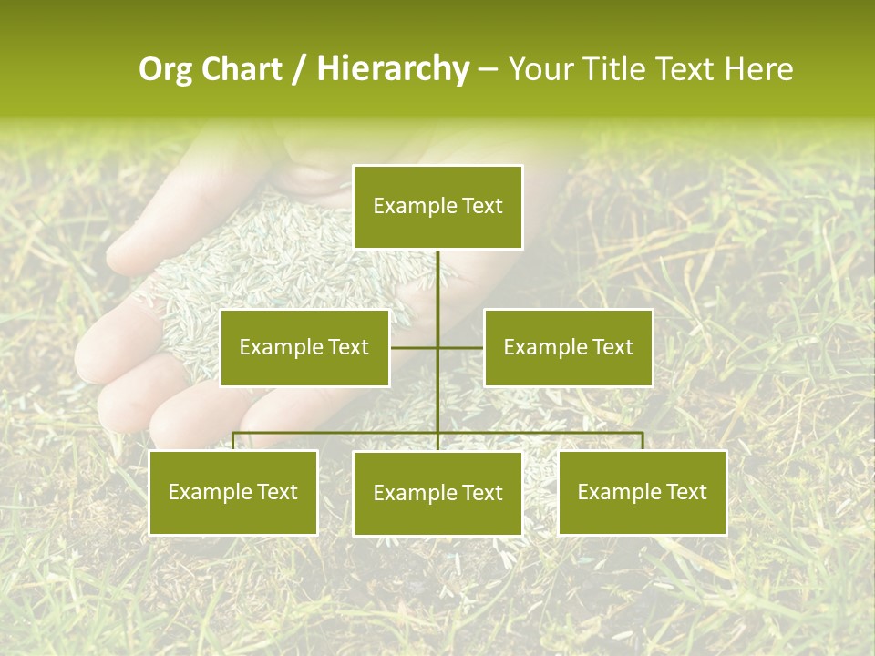 Maintenance Hand Seeding PowerPoint Template