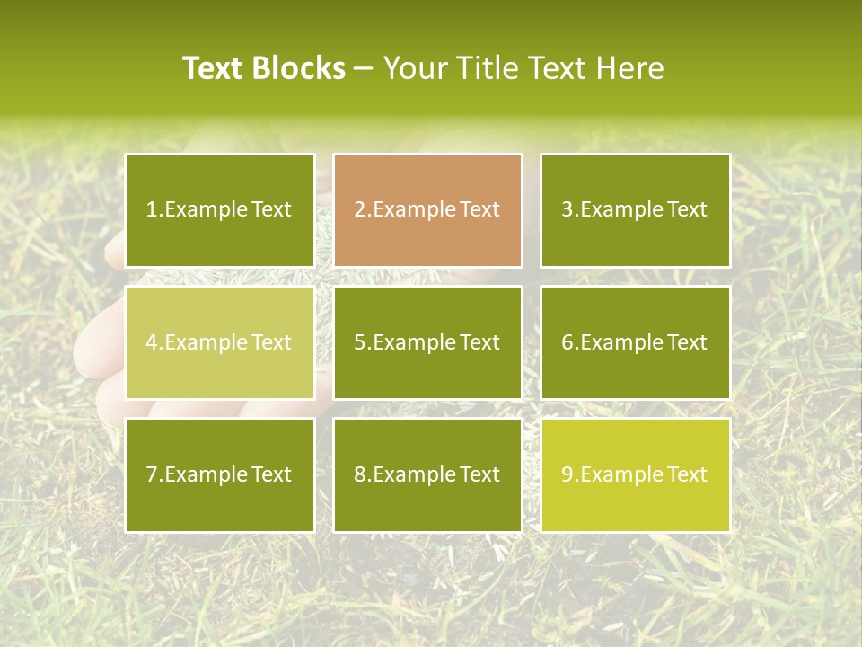 Maintenance Hand Seeding PowerPoint Template