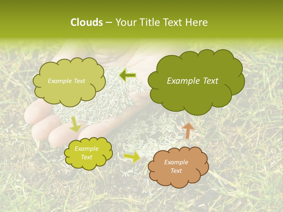 Maintenance Hand Seeding PowerPoint Template