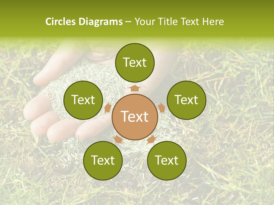 Maintenance Hand Seeding PowerPoint Template