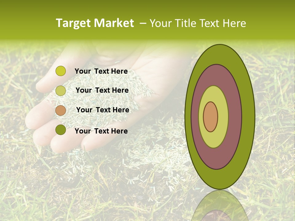 Maintenance Hand Seeding PowerPoint Template