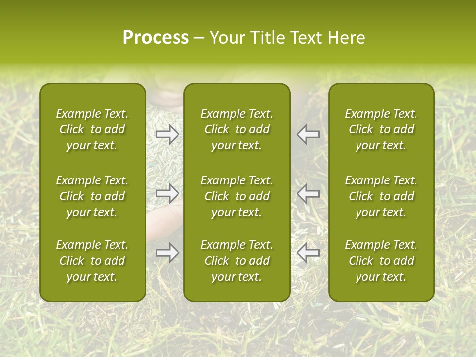 Maintenance Hand Seeding PowerPoint Template